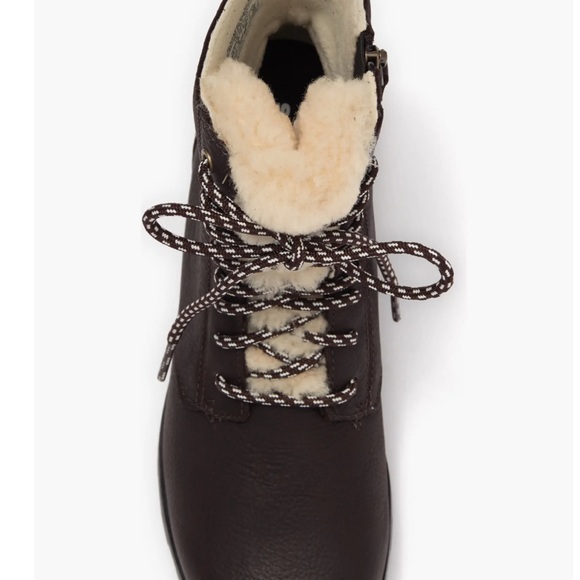 Sorel Emelie Genuine Shearling Short Lace-Up Boot (Women) - Picture 10 of 13